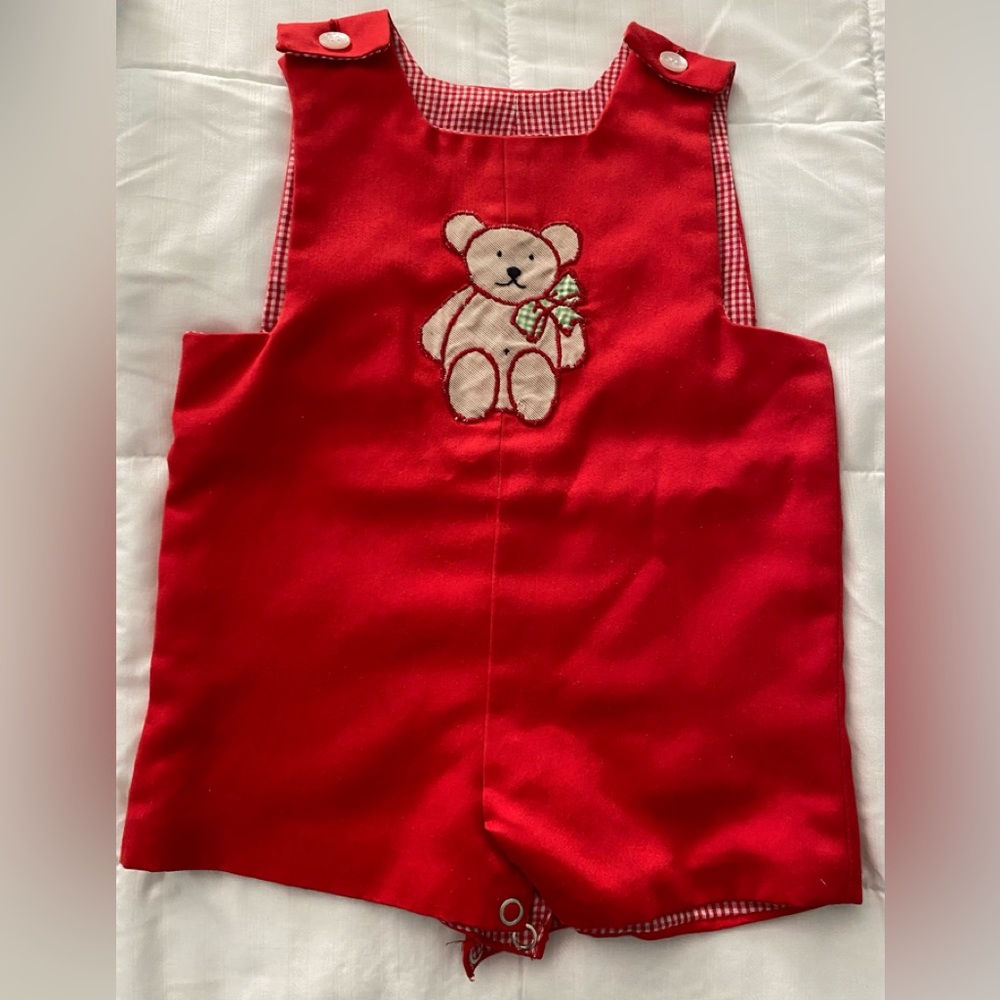 Handmade baby romper